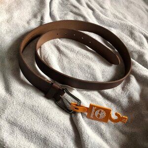 [Men Size 42] NWT Timberland Men Genuine Leather Classic Jean Belt Brown B75453